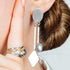 Karo Earrings in various gemstones